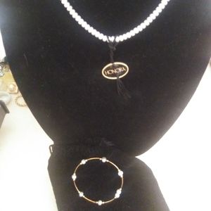 Honora 3mm Pearl necklace 17 in. NWT 14k